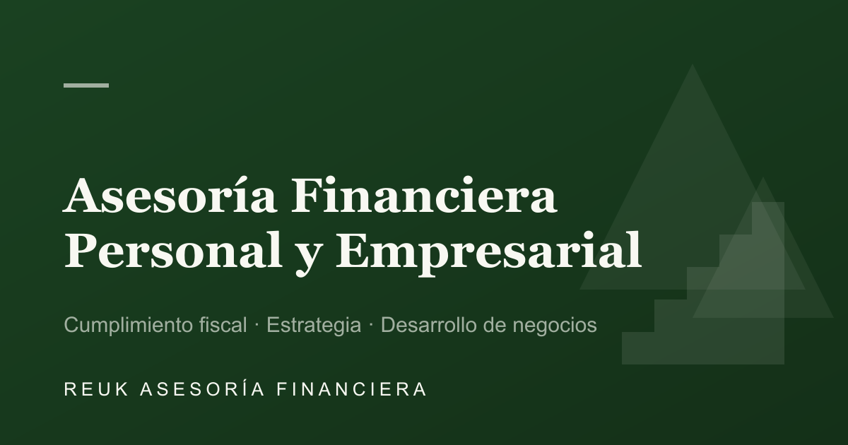 Reuk Grade R REUK Asesoría Financiera: Expertos en Finanzas Personales y ...